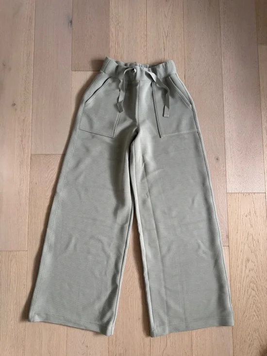 NWT SPANX AirEssentials® French Rib Wide Leg Pant - Picture 5 of 8